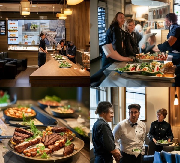 便捷温馨西餐点菜服务流程 便捷温馨西餐点菜服务流程