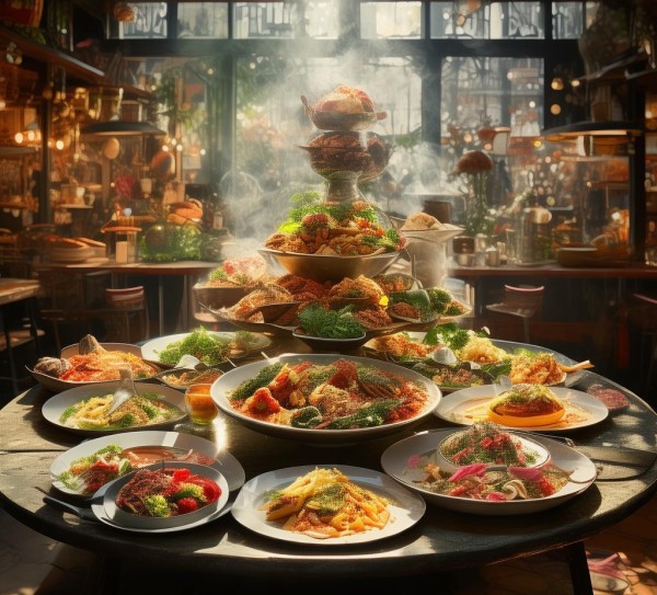 美食与文化的完美融合,餐饮与食与饮料的完美结合 美食与文化的完美融合,餐饮与食与饮料的完美结合